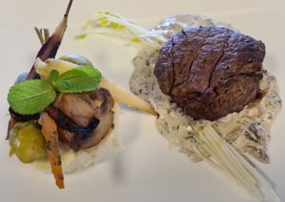 Formules - Menu prestige - Filet de boeuf wagyu aux morilles - Excellence culinaire - Bruno FRITZ