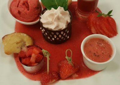 Formules - Menu prestige - La fraise dans tous ses états - Excellence culinaire - Bruno FRITZ-min