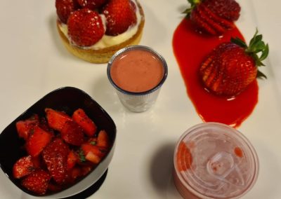 Formules - Menu prestige - La fraise en folie - Excellence culinaire - Bruno FRITZ