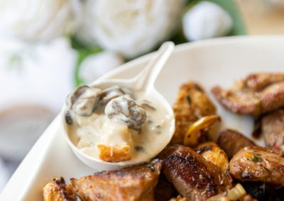 Amuse bouche - plat cuisine - Bruno Fritz chef cuisinier - traiteur a domicile - Excellence culinaire - Cecile Boucher