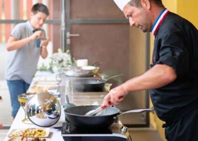 Bruno Fritz chef cuisinier - traiteur a domicile - preparation repas - Excellence culinaire - Cecile Boucher