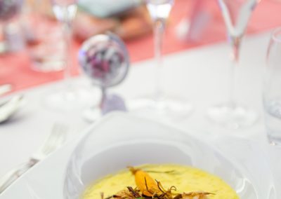 Noix de Saint Jacques et gambas au champagne pistil de Safran2 - Excellence culinaire - Bruno FRITZ - Cécile BOUCHER